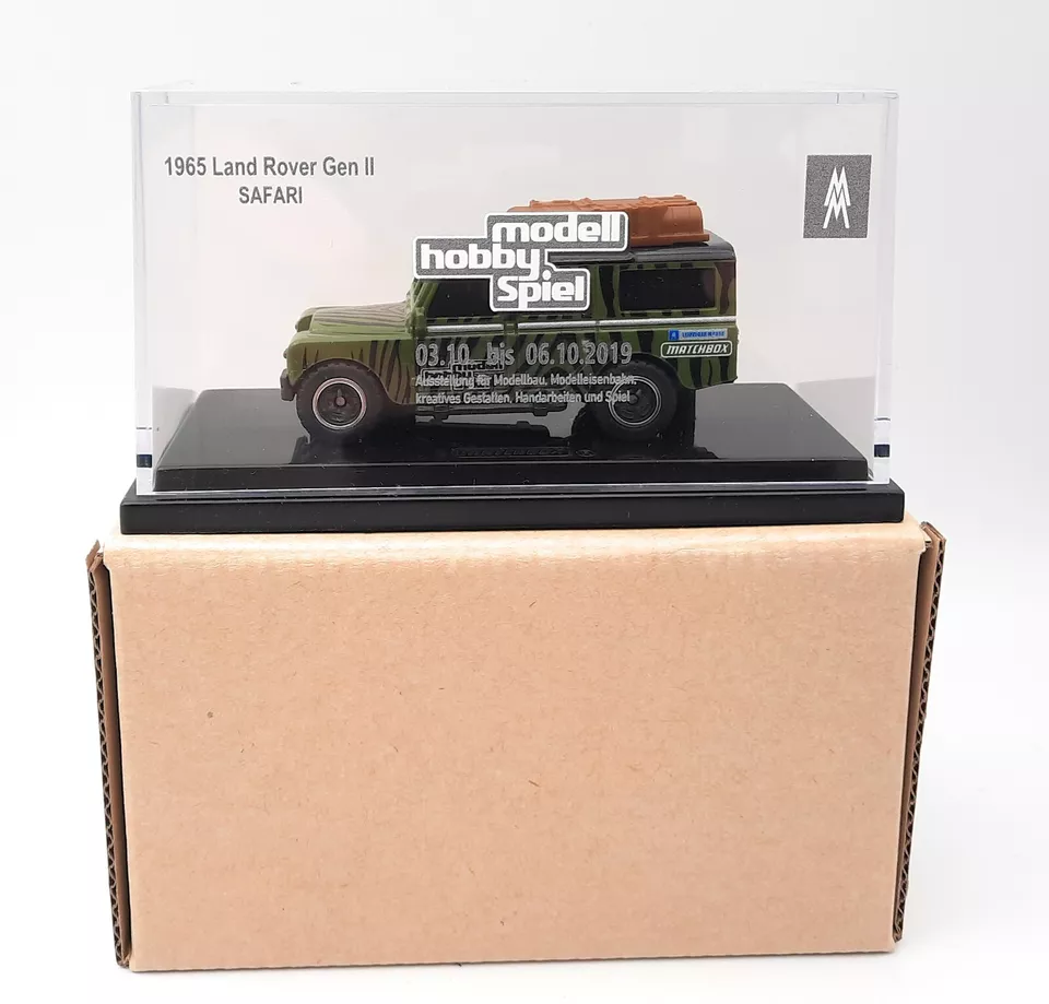 Matchbox MBX Superfast Land Rover Safari green Leipzig Toy Fair 2019. 1 of 125 - Image 1 of 4