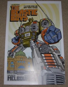 BEASTIE BOYS concert gig poster MELBOURNE 2-2-05 2005 Tour rhys cooper K - Picture 1 of 1