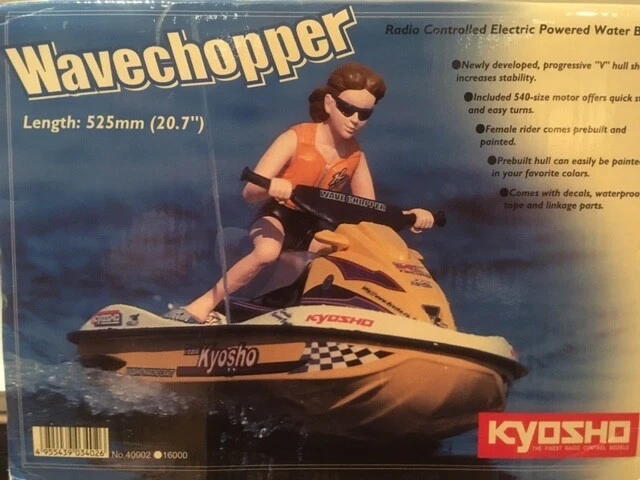 Kyosho Wavechopper - Jetski - OVP - Vintage - Komplett - Original - Wave Chopper - Bild 1 von 4
