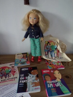 Poupée Kinra girls Alexa Corolle robe + livre + Fan club - Photo 1/4