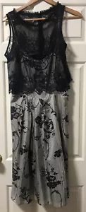 Moss & Spy Silk Dress Size 14 - Picture 1 of 8