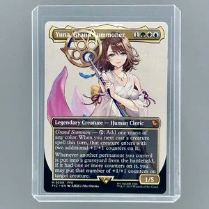Yuna, Grand Summoner (Borderless Non-Foil) 0208 Final Fantasy MtG Mythic - Picture 1 of 1