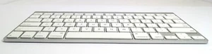 Apple Wireless Keyboard A1314 Bluetooth Aluminum Compact Mac Tested Works - Bild 1 von 7