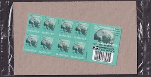 Scott #5851 Manatees Booklet of 20 Forever Stamps - MNH UV - Picture 1 of 6