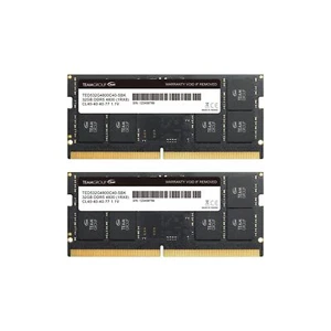 TEAMGROUP Elite SODIMM DDR5 64GB (2x32GB) 4800MHz (PC5-38400) CL40 Non-ECC Un... - Picture 1 of 9