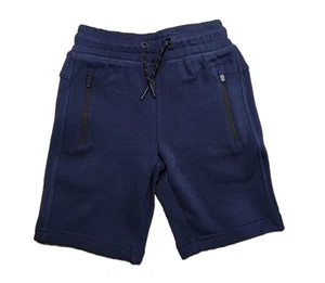 Member's Mark Boy's Active Knit Mini Terry Lightweight Jogger Short Blue Cove4/5 - Picture 1 of 4