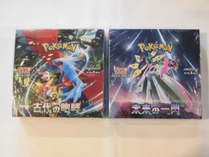 Pokemon Karte Booster Box altes Brüllen & Zukunftsblitz sv4K sv4M mit Schrumpf - Bild 1 von 16
