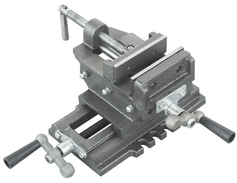 MORSA A CROCE REGOLABILE GANASCE PER TRAPANO A COLONNA FRESA FORARE FRESARE - Immagine 1 di 1