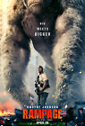 5 Different Dwayne Johnson Movie Poster All 27X40 Rampage Walking Tall Doom Etc