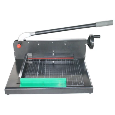 HAYWHNKN 12" A4 Guillotine Paper Cutter Stack Paper Trimmer Scrap Booking Page Metal Base