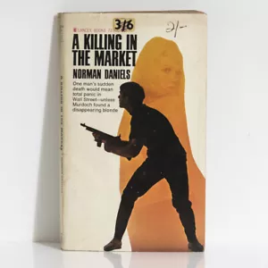 NORMAN DANIELS A Killing In The Market - 1967 US Lancer - vintage pulp thriller - Picture 1 of 3