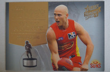 Gold Coast Suns AFL 2014 Select Honours Series 1 MVP Football Card Gary Ablett