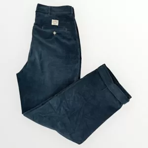 Pantaloni vintage Polo Cords Ralph Lauren uomo pieghettato velluto a coste nonno 36x36 (35x30,5) - Foto 1 di 8