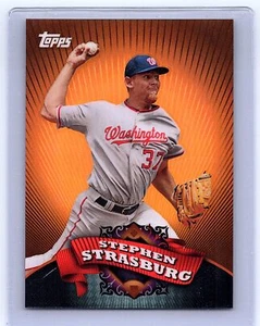 2010 Topps Chrome #BC-1 Stephen Strasburg RC Target Ref Very good - Picture 1 of 2