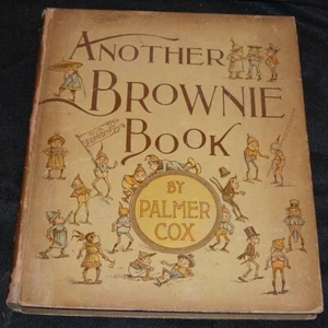 Ein weiteres Brownie Buch, Palmer Cox, 1890, HC, illustriert, 1., SCHÖN - Bild 1 von 11