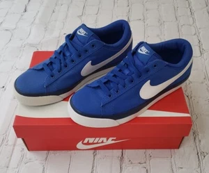 NEW Men's Nike Match Supreme TXT Canvas 631657-410 Tennis Shoes Sneakers 7.5 - Picture 1 of 11