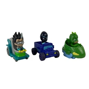Disney PJ Máscaras Gekko Romeo Noche Ninja Coche Corredores Vehículos Conjunto por Just Play - Imagen 1 de 4