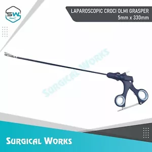Laparoscopic SS Croce Olmi Grasper Forceps 5mmx330mm Forcep Surgical Instruments - Picture 1 of 6