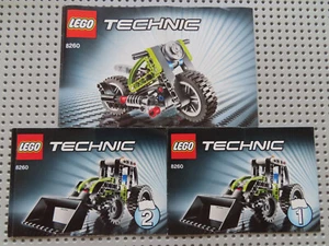 LEGO Technic 8260 - Mini-Traktor kpl. + 3 Bauanleitungen - Bild 1 von 3