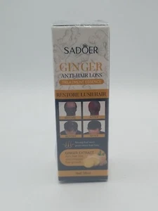 Sadoer Ginger Anti-Hair Loss Oil, Promote Hair Growth 30ML NEW - Picture 1 of 4