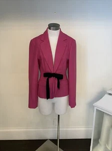 Lilly Pulitzer Wool Blend Blazer Jacket Size Small - Picture 1 of 4