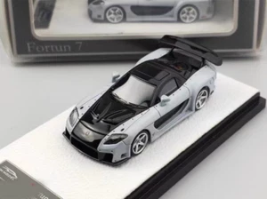 1/64 Mazda RX7Veilside modified Fast and Furious grey resin simulation car model - Picture 1 of 5