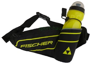 Fischer Hüfttasche - mit 1 Trinkflasche - schwarz / gelb - Drinkbelt, Deuter - Bild 1 von 2