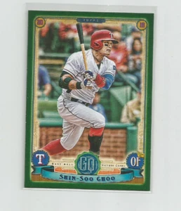 SHIN-SOO CHOO (Texas) 2019 Topps Gypsy Queen Green Retail Parallel Card #258 - Bild 1 von 1