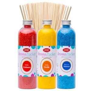 (14,42 EUR/kg) Hopser Food Fun Zucker für Zuckerwatte 3 x 230g für Zuckerwatte - Bild 1 von 2