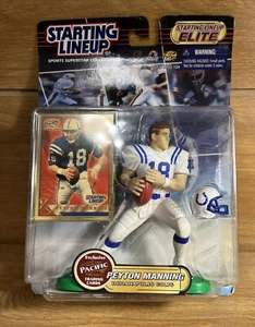 2000 Peyton Manning Indianapolis Colts Starting Lineup Elite Football Figure New - Picture 1 of 13
