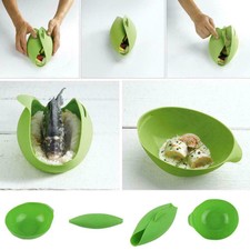 All-purpose Foldable Silicone Cooking Pocket Green 22*24.5*9cm F2R2