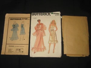Butterick 3728 Misses Camisole Skirt Stole Size 8 Everyday Formal Vintage 80's - Picture 1 of 7