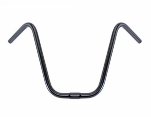 Vintage Lowrider Bicycle V Handlebar 13" 25.4mm Chopper Cruiser Handle Bar Black - Picture 1 of 1