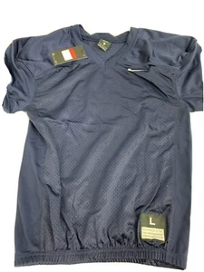 Nike Stock Vapor Football Jersey Youth Boy's Large Navy Blue 908739 - Picture 1 of 5