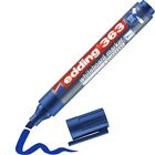 edding 363 Whiteboard Marker - Blue - 1 Whiteboard Pen - Chisel Tip 1-5 mm - Whi