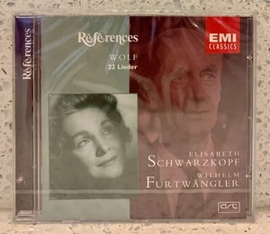 HUGO WOLF 22 Lieder (CD, EMI) ELISABETH SCHWARZKOPF • WILHELM FURTWÄNGLER piano - Imagen 1 de 2