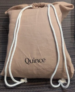 Quince 100% European Linen Duvet Cover 2PC Set Color Desert Sunset Size Twin-NEW - Picture 1 of 7