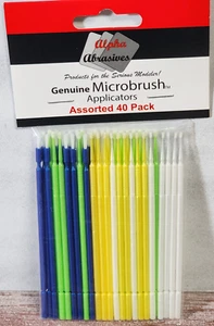 Assorted Applicator Brushes - Microbrush - 10 ea 40 Total Profile / Alpha 1400 - Picture 1 of 3