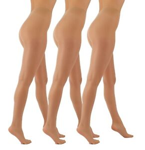 summer sheer nude tights 20 denier Aurellie pantyhose 3 Packs