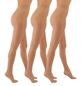 summer sheer nude tights 20 denier Aurellie pantyhose 3 Packs - Picture 1 of 2