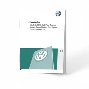 Cuaderno de servicio alemán VW Volkswagen 10 modelos - Imagen 1 de 5