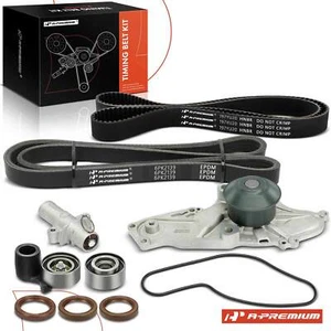 9x Kit de correa de distribución y bomba de agua para Honda Accord Pilot Odyssey Acura MDX RL TL - Imagen 1 de 12