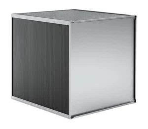 Wärmetauscher 600x600x600x4,5 Aluminium Plattenwärmetauscher Kreuzstrom Luft - Bild 1 von 8