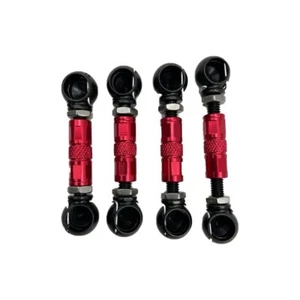 BLOX Racing BXSS-60105 Lowering Links -Red for 2021-2025 Tesla Model S/X & Plaid - Picture 1 of 4