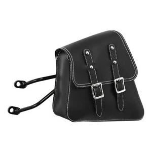 Black Side Bag Saddlebags Fit For Harley Sportster Iron XL 883 1200 2007-2020 US - Bild 1 von 9