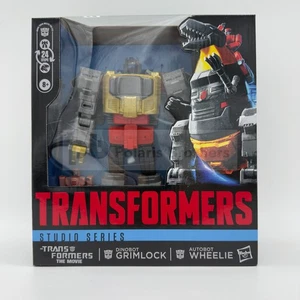 Auf Lager! Transformers The Movie Studio Series Actionfigur Grimlock & Wheelie - Bild 1 von 6