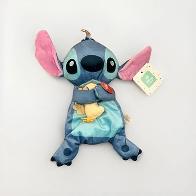 Disney Peluche Lilo & Stitch Chupete Manta de Seguridad Bebé Lovey Súper Suave Abrazo Foto 1 de 3
