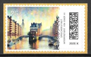 Federal Mi.No. 3917** (2025) MNH (scl. from MH)/Buildings: Speicherstadt, HH - Picture 1 of 1