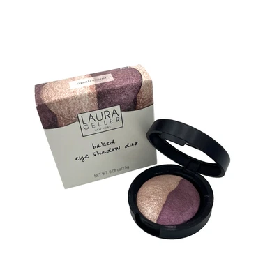 Laura Geller Baked Eye Shadow Eye Color Duo Opal Violet 0.08oz /2.5g - Image 1 of 4