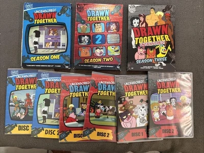 Drawn Together Complete Collection Vol 1-3 (DVD) - Image 1 of 4